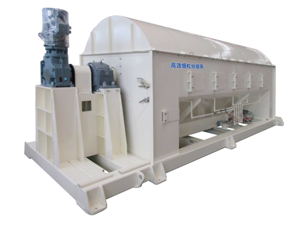 High Efficiency Fine Grain Sizing Screen